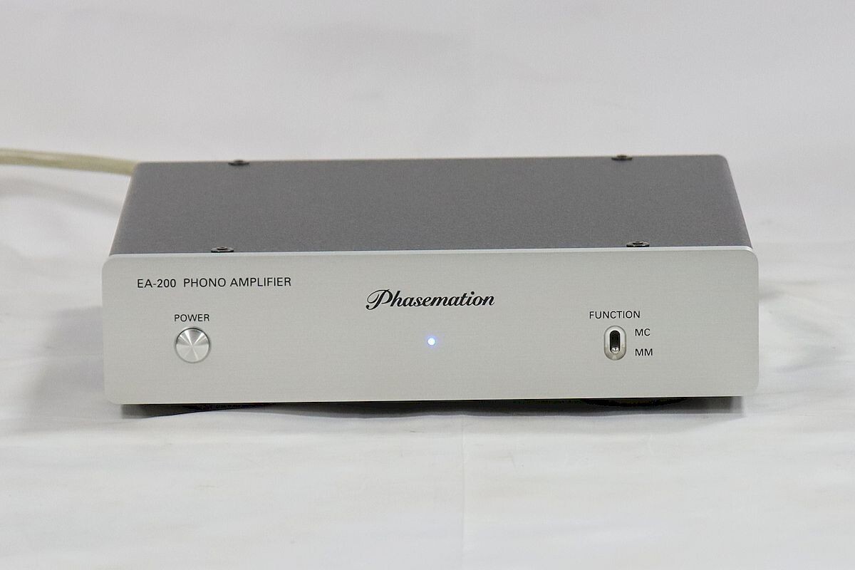 Phasemation EA-200 MM/MCイコライザーアンプ Phasemation EA-200 Phono Amplifier Equalizer Silver Very Good | eBay