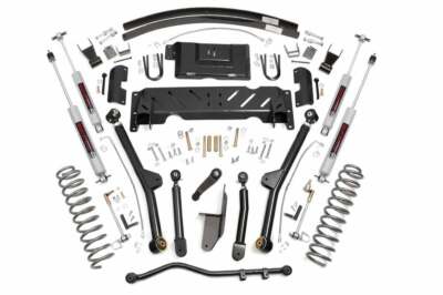 Rough Country 4.5in Long Arm Suspension Lift Kit for 84-01 XJ Cherokee-NP242