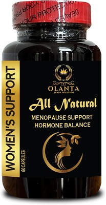 Menopause Supplements for Women - Balance and Well-Being for Women, Black Coh...