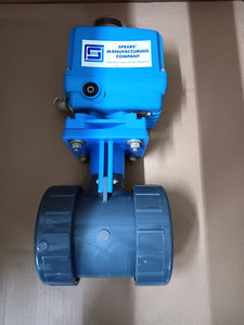 Spears Manufacturing Co.  21101G112-030 Actuated Ball Valve   Size 3"    24 VDC