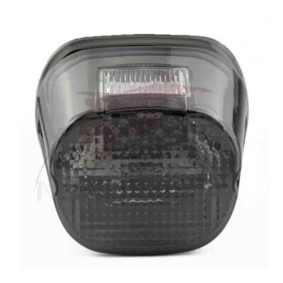 SmokeLaydown Taillight Lens with Top Tag Window Harley Davidson 03-19 touring