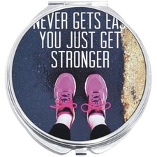 Get Stronger Compact with Mirrors - Perfect for your Pocket or Purse