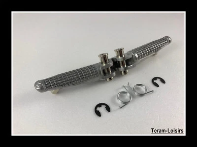 Paire Cales Pieds Repose Pieds pour Kawasaki ER6 N F ER6N 2009 2010 NEUF - Photo 1/4