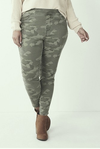 NWT Women's Plus Sonoma Elastic Waist 