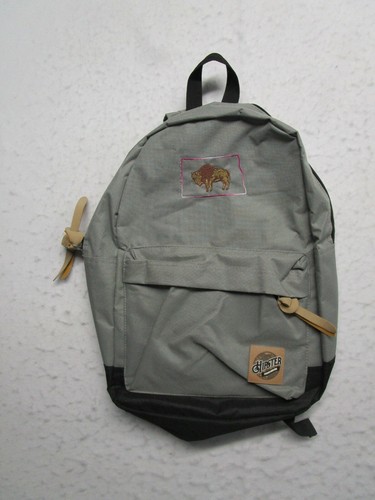 Hipster Backpack Gray North Dakota 