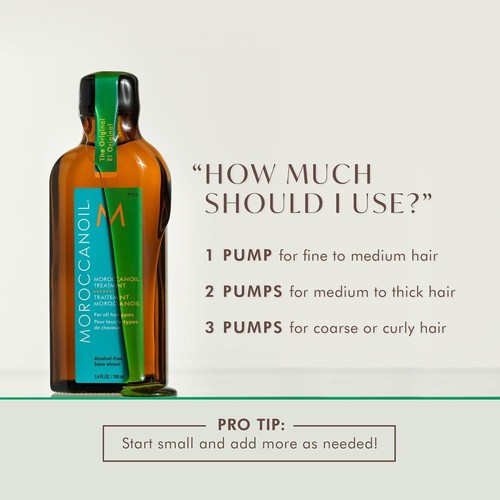 Moroccan Oil Hair Treatment The Original Bottle For All Hair Types, 100ml - Picture 2 of 9