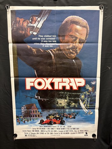 Foxtrap - Original One Sheet Movie Poster Litho 1986 VG+ 27" x 41"