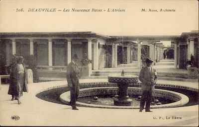 14 - cpa - DEAUVILLE - L'Atrium