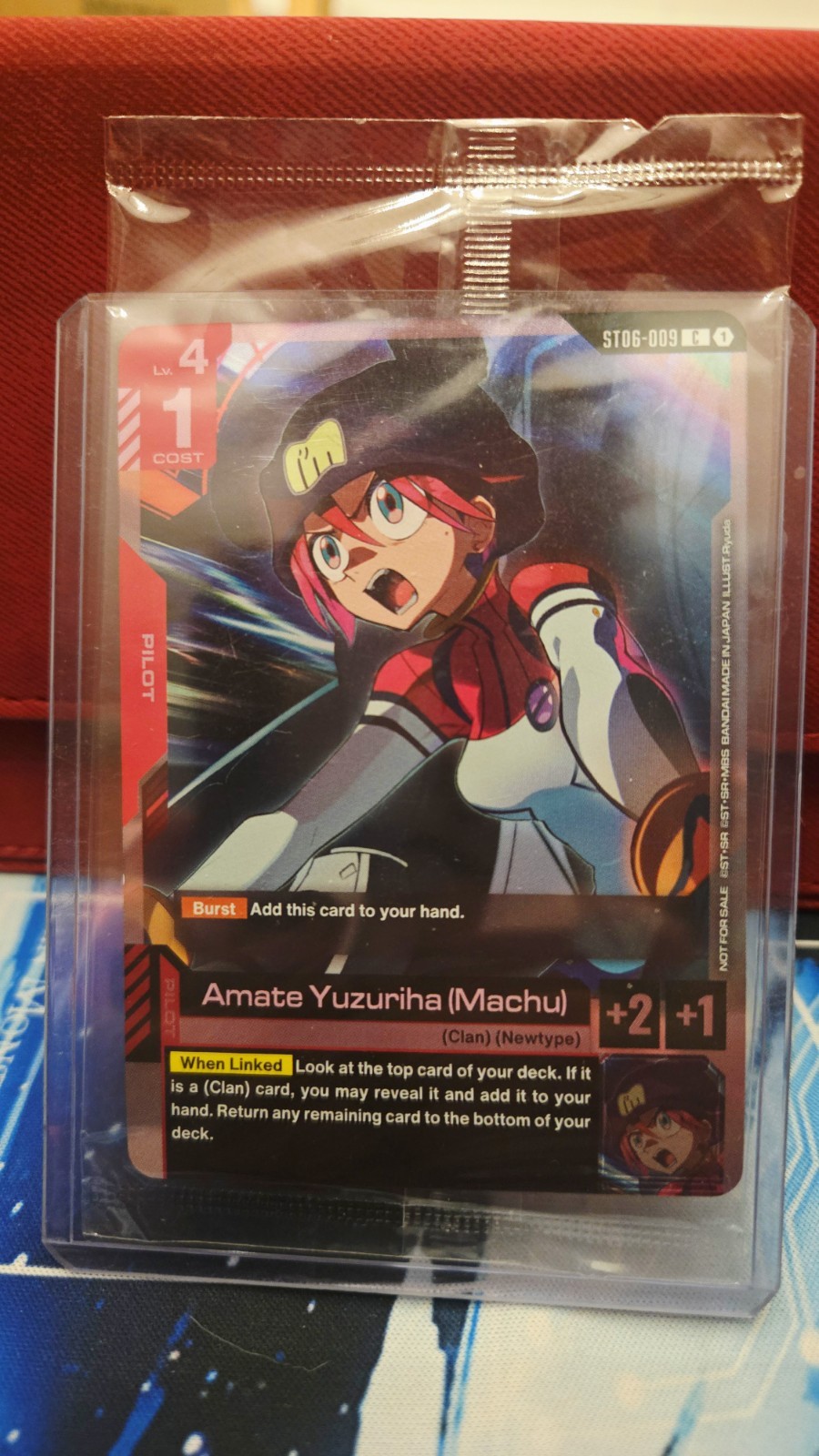AMATE YUZURIHA (Machu) WORLD CHAMPIONSHIP 2026-2027 Gundam CARD GAME