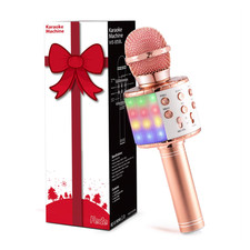 Karaoke Mikrofon Bluetooth 3in1 Multifunktions Mikrofon mit Echo Effekt