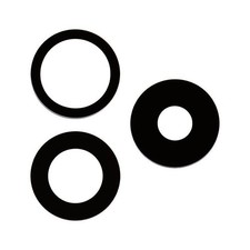 Back Camera Lens Replacement Glass Only with Adhesive for iPhone 15 Pro