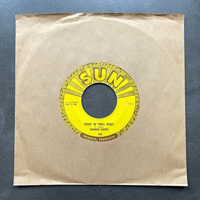 7'' Warren Smith - Rock 'N' Roll Ruby - US SUN Records 239