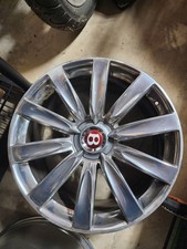 Bentley Continental GT GTC 9.5 x 21 21" Wheel Rim chrome 3W0601025CG OEM