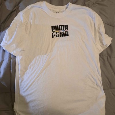 Puma Mens White Core International Short Sleeve - Medium