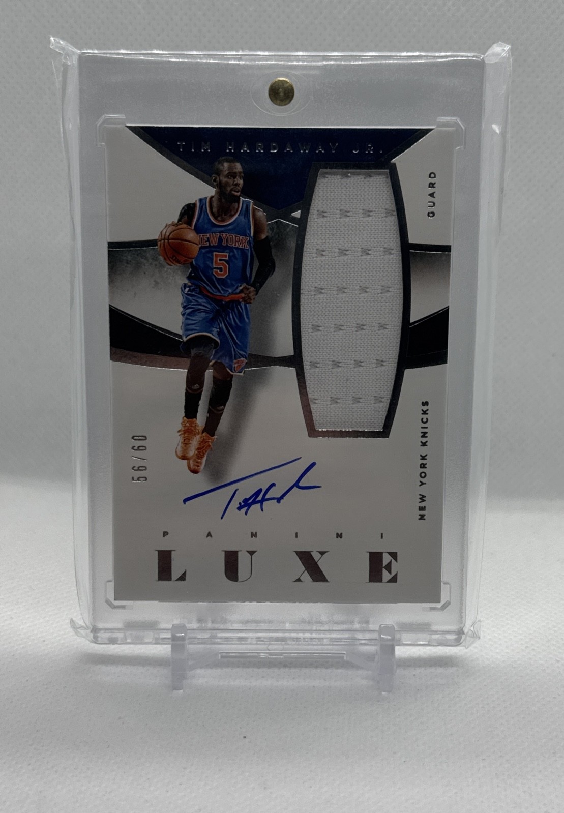 2014-15 Panini Luxe - Memorabilia Autographs Tim Hardaway Jr. #M-THJ /60 (AU,...
