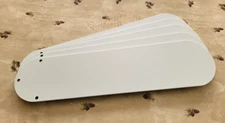 Harbor Breeze Ceiling Fan Replacement Blade Set Of 5 Reversible White/Wood Grain