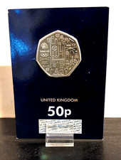 2021 Team GB Tokyo Olympics 50p Coin Fifty Pence Coin Uncirculated Coin BUNC