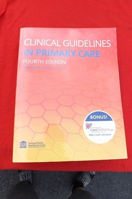 Clinical Guidelines in Primary Care 4th Ed Amelie Hollier 2020 Paperback
