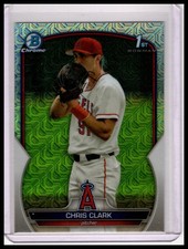 2023 Bowman Draft #BDC-31 Chris Clark Chrome Mojo Refractor