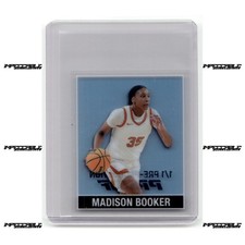 2025 Leaf NSCC The National Proof - Madison Booker Rookie 1/1 Clear Blue Mini