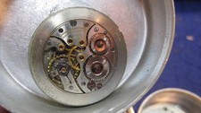 mans Longines cal 23M wristwatch movement with good staff