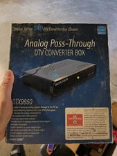 Digital Stream DTX9950 Analog Pass-Through DTV Converter Box 
