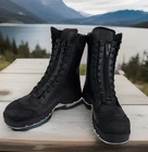 Army Boots Dutch Military Combat Leather Steel Toe Caps UK Size 12 BRAND NEW