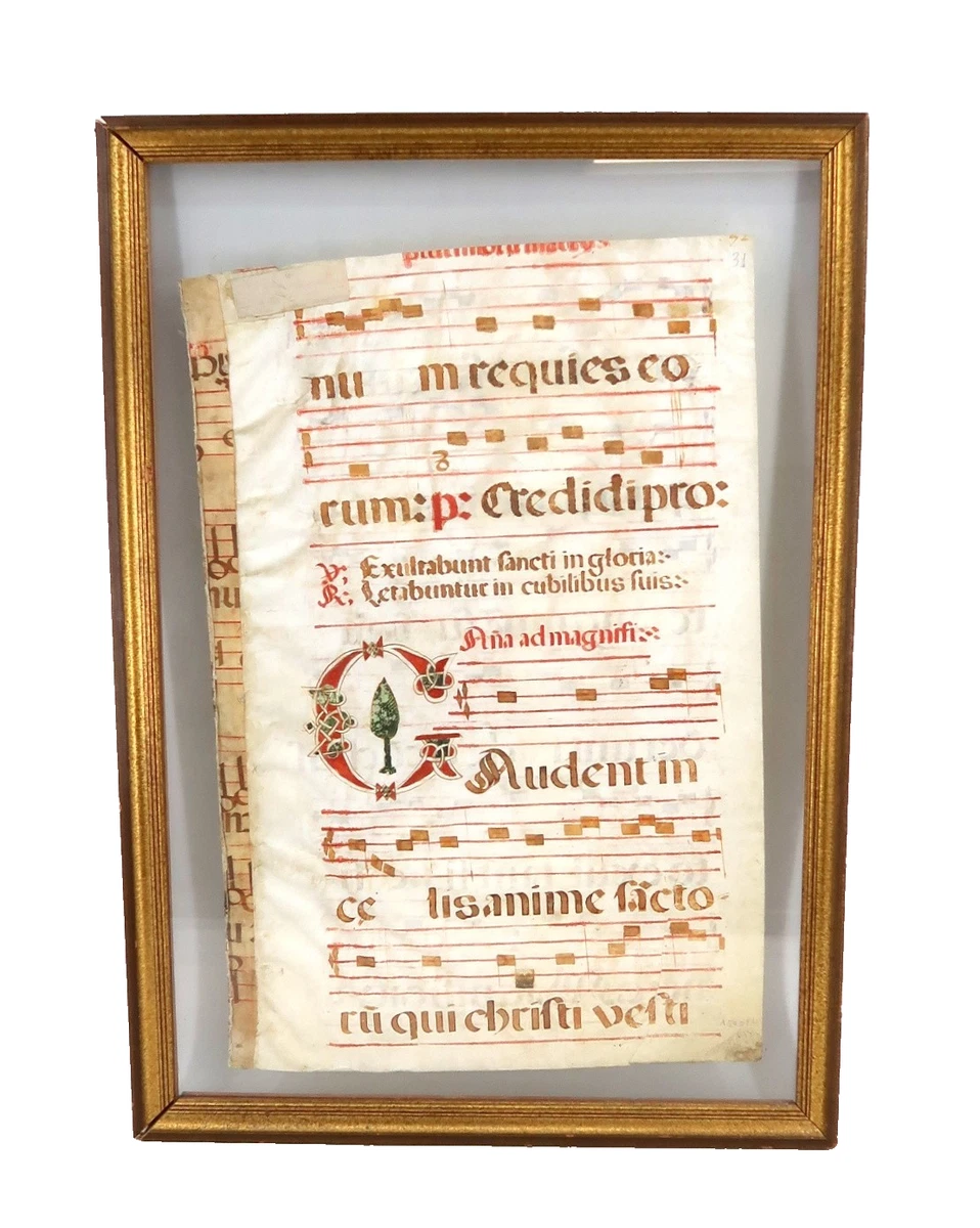 Parchment Illuminated Antique Manuscripts for sale | eBay