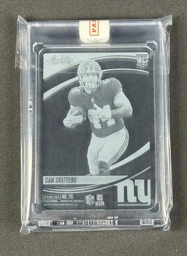 2025 Panini Absolute Cam Skattebo Base (RAW)