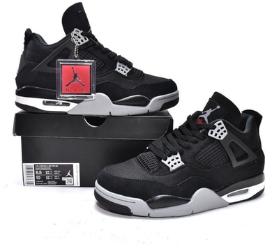 #ad Jordan 4 SE quot;Black Canvasquot; Men#x27;s Mid Top Retro Basketball Shoes $83.00