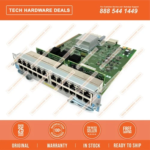 J9986A Qty In Stock!   HP 24p 10/100/1000BASE-T PoE+ v3 zl2 Module