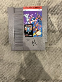 NES NINTENDO Captain America & The Avengers Manual/CART Authentic and Tested