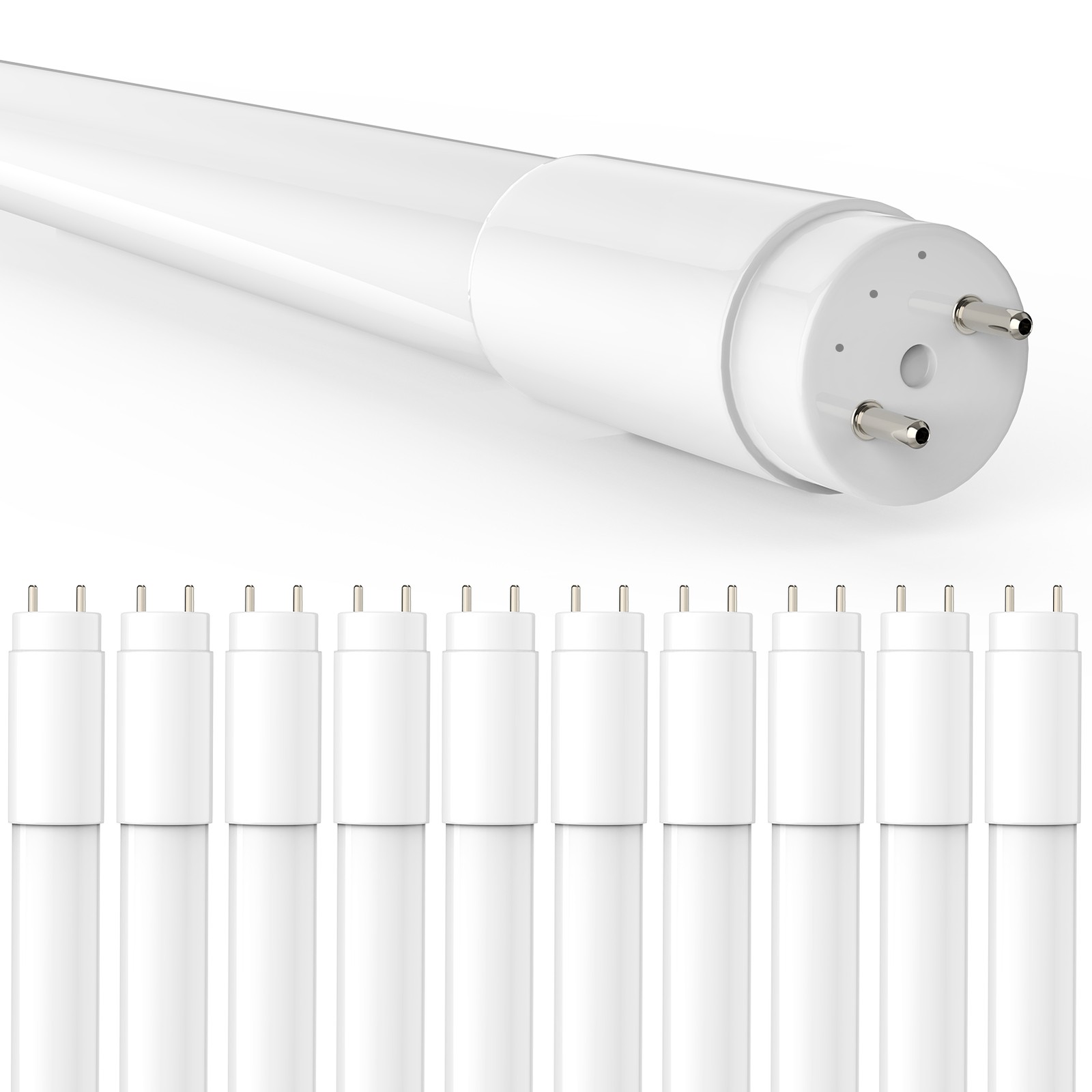 10~50Pack T8 LED Tube Lamp Bi-pin G13 Workshop 4FT LED Shop 