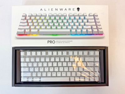 NEW Alienware Pro Wireless Gaming Keyboard Keyboard 75% compact TKL PRO-KB-W-WW