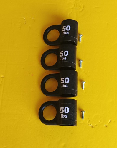 4X Bowflex 50LB Power Rod End Caps With Screws Brand New. FREE SHIPPING - Picture 2 of 3
