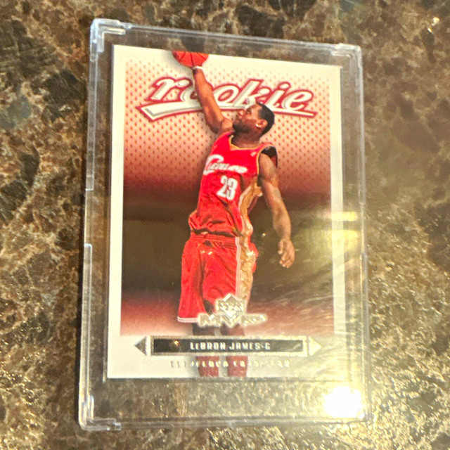 Upper Deck MVP 2003-04 LeBron James Cleveland Cavaliers Rookie #201 Card