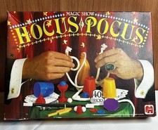 1982 Vintage Hocus Pocus Magic Show Tricks Kit Game Toy Jumbo