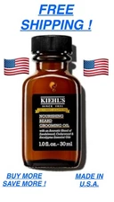Kiehl's Grooming Solutions Nourishing Beard Grooming Oil 1 oz brand new