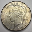 1925 Peace Dollar - Great Toner E25