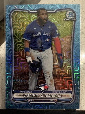 2026 Bowman Chrome Vladimir Guerrero Jr. Sky Blue Mojo /499