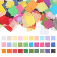 FüR Tissue Paper 4800 Blatt, 1 Zoll 30 Farben Bulk-Verpackung