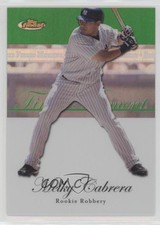 2007 Topps Finest Rookie Moments Green Refractor /199 Melky Cabrera #RFM-MCA 0af