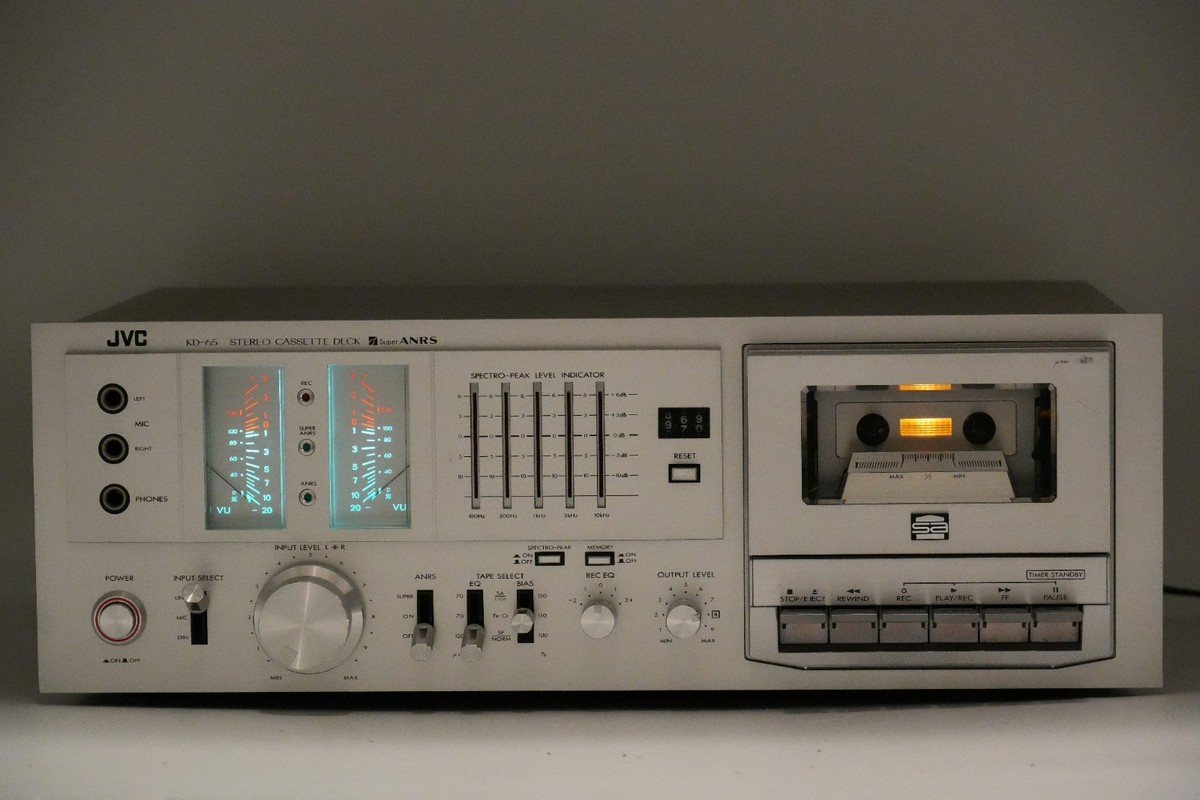 JVC Stereo Cassette Deck (KD-65) - New Belts Installed! | eBay
