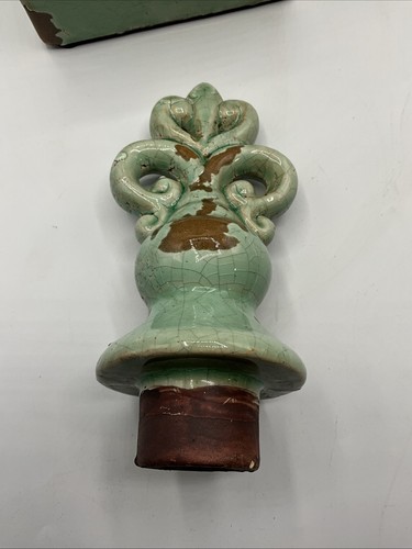 Rustic Stoneware Bottle Jar With Stopper Decorative (SN) - Picture 18 of 24