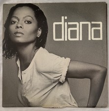 Diana Diana Ross 1980 Vinyl Record - Centerfold w/ Auto - Excellent