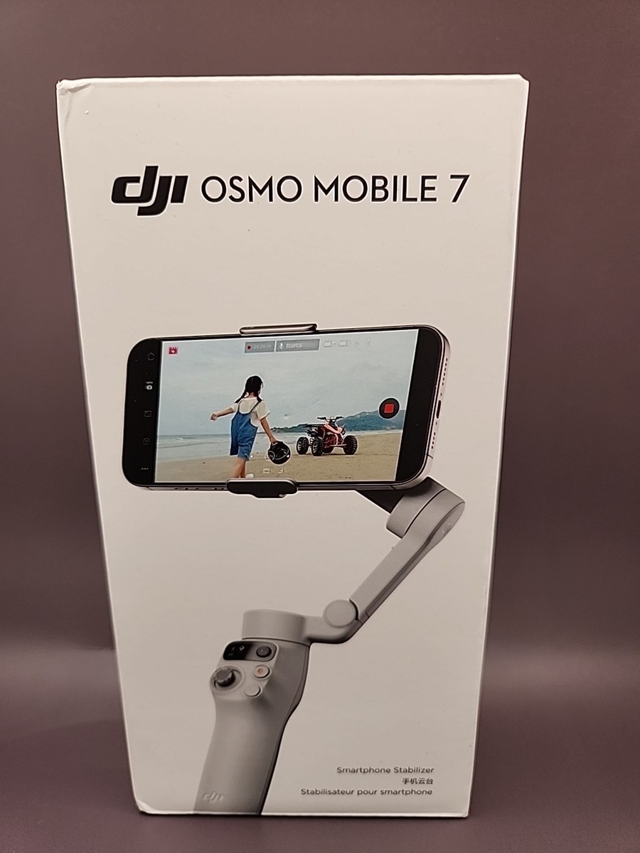 OSMO MOBILE 7【美品】 NEW DJI Osmo Mobile 7 Gimbal Stabilizer for iPhone, Android, Built