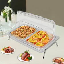 Food Display Tray Buffet Cold Serving Cooler Platter Party Platter Dish Plate
