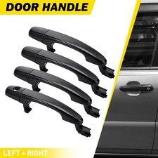 4x For 2005 06 07-2010 Kia Sportage Black Exterior Outside Outer Door Handle Exv 4x For 2005 06 07-2010 Kia Sportage Black Exterior Outside Outer Door Handle Exv