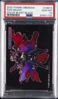 2020 PANINI OBSIDIAN COLOR BLAST BLACK #CBB15 TOM BRADY PSA 10