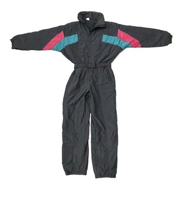 Vintage Skianzug Overall Rodeo  Schneeanzug | Größe 54 | Dunkelgrau